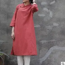 Новые женские рами с коротким рукавом шарф с принтом свободное платье S174