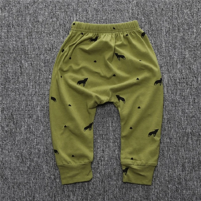 Hooyi/Разноцветные длинные штаны для малышей хлопковые трусики для новорожденных, леггинсы для маленьких девочек брюки для мальчиков, модные повседневные штаны для малышей 0-24 месяцев