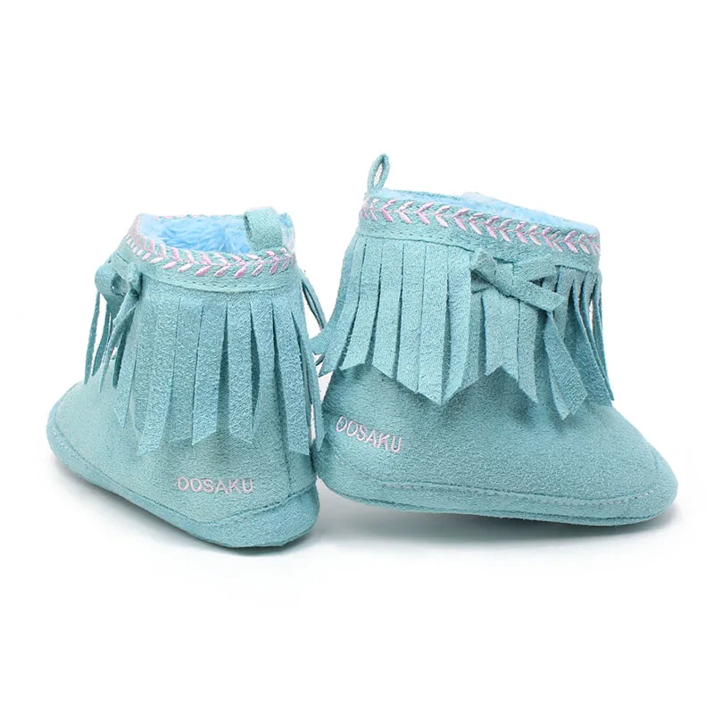 Легко и удобно для новорожденных мягкая подошва хлопок детские сапоги Новинка Горячая Распродажа теплая зимняя детская обувь удобная обувь для маленьких девочек
