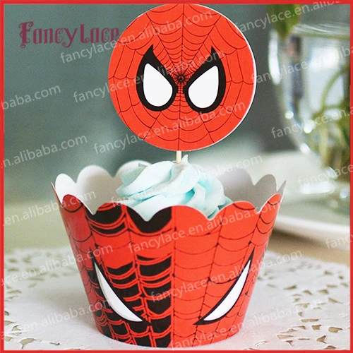 Moules A Cupcakes En Papier Spider Man 24 Pieces Decoration De Gateau Pour Fete D Anniversaire Fourniture De Pics De Gateaux 12 Pieces Enveloppes 12 Toppers Aliexpress Moules A Cupcakes En Papier Spider Man 24 Pieces Decoration De Gateau Pour Fete D Anniversaire Fourniture De Pics De Gateaux 12 Pieces Enveloppes 12 Toppers Aliexpress