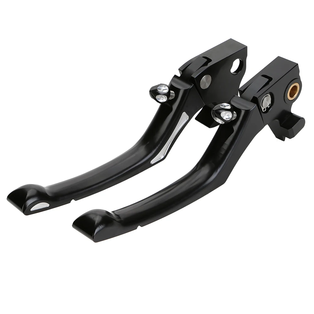 CNC Contrast Cut Regulator Clutch&Brake Lever Set For Harley Davidson