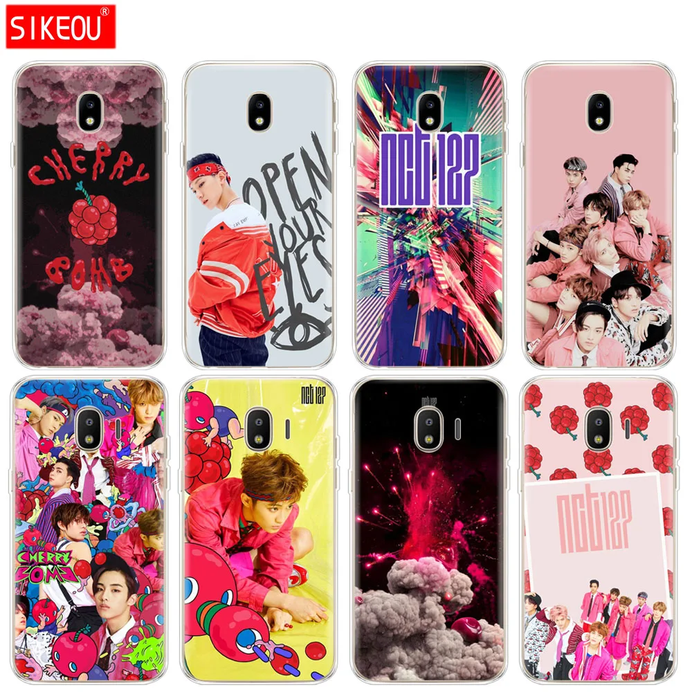 Силиконовый чехол для телефона Samsung Galaxy J3 J5 J7 2017 J330 J530 J730 PRO j2 2018 NCT 127 Kpop Boys|Бамперы| |
