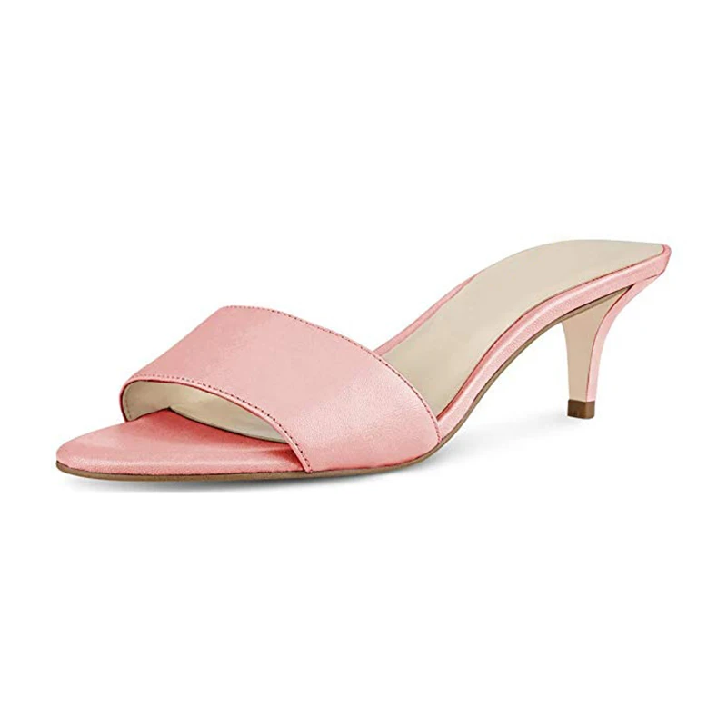 mule heel sandals