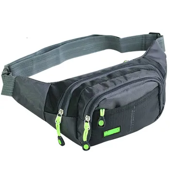

Unisex Canvas Fanny Pack Waist Hip Belt Bag Purse Pouch Pocket Running Sports Hiking Travel Bags Women Men Waist Bags