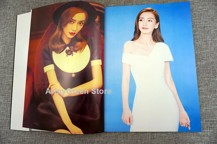 Китайский женский художник Angelababy Yang Ying фотоальбом книга с текстами постер