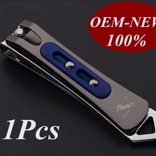 1 шт. нержавеющей стали руки ноги ногтем кусачки для ногтей Инструменты палец триммер ключ пряжка кольцо Nail Clipper