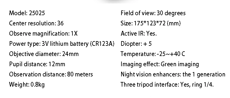 ZIYOUHU HD ночное видение пиратов Юкона NV1x24 шлем инфракрасный бинокль ночное видение охотничий ночной телескоп