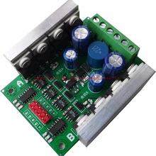 Модуль привода двигателя постоянного тока, драйвер двигателя постоянного тока 20А/500 Вт, высокомощный двойной регулятор мощности