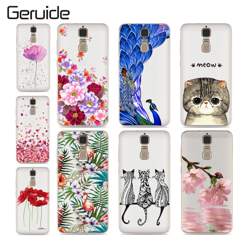

Geruide Zte Blade A610 PLUS 5.5" Case Silicon Soft TPU Case For ZTE Blade A610 Plus A610+ A 610 Plus Case Protector Back Cover