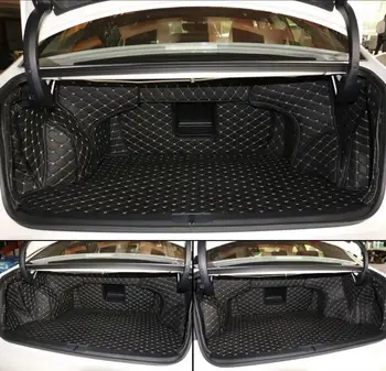 

fiber leather car trunk mat for lexus es200 es250 es300h es350 2012 2013 2014 2015 2016 2017 2018 car accessories