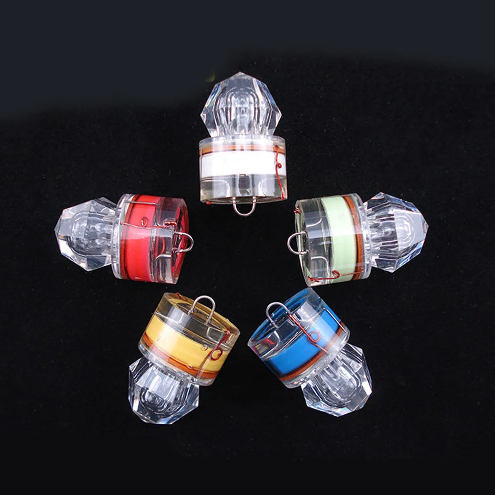 Hot sale Bright Diamond LED Fishing Lights lamp Deep Drop Swordfish Squid Bait Strobe Solid Durable practical useful tools | Спорт и