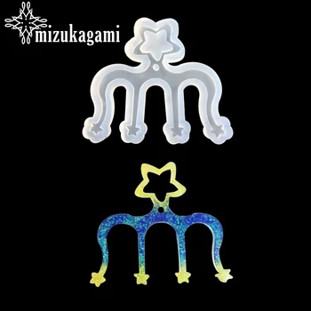 

1pcs UV Creative Fashion Scrapbooking Silicone Mould DIY Resin Decorative Craft Jewelry Making Mold Epoxy Resin Molds Piano Clip