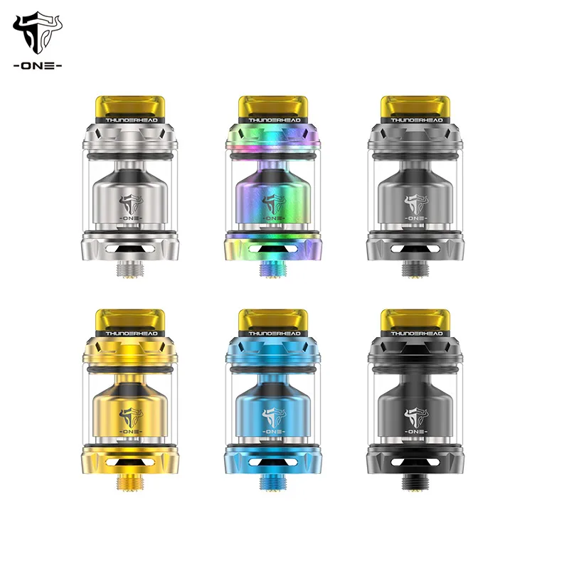 Оригинальный ThunderHead Creations Таурен один RTA 24 мм 2 мл/4,5 мл одна катушка Vape испаритель VS Hellvape Rebirth RTA