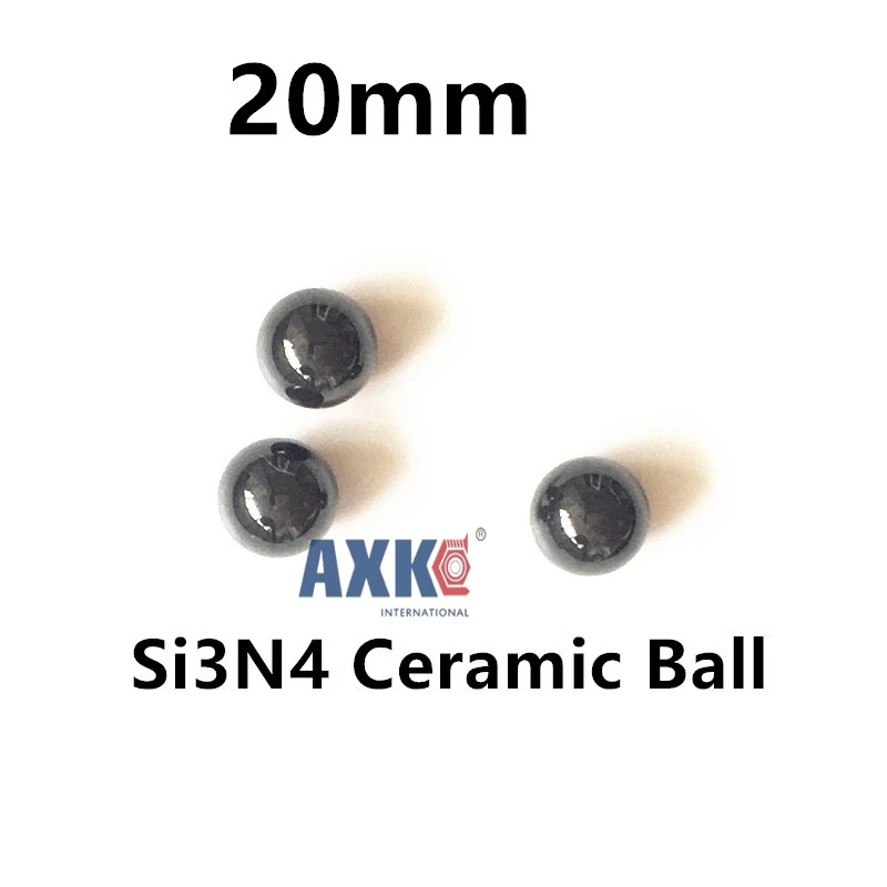 

2018 New Arrival Rushed Thrust Bearing 20mm Silicon Nitride Ceramic Ball Si3n4 Grade G20 2pcs/lot Used In Bearing, Pump, Valv
