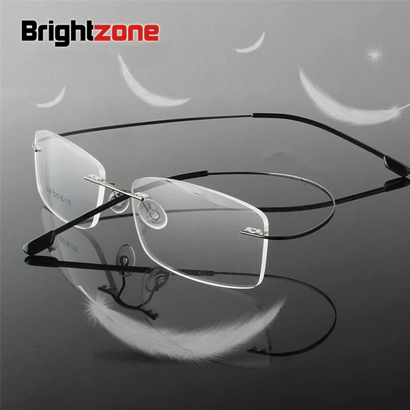 

Rimless Titanium Ultra light reading glasses +1 +1.5 +2 +2.5 +3 +3.5 +4Rimless ochki dlya chteniya sin montura gafas de lectura