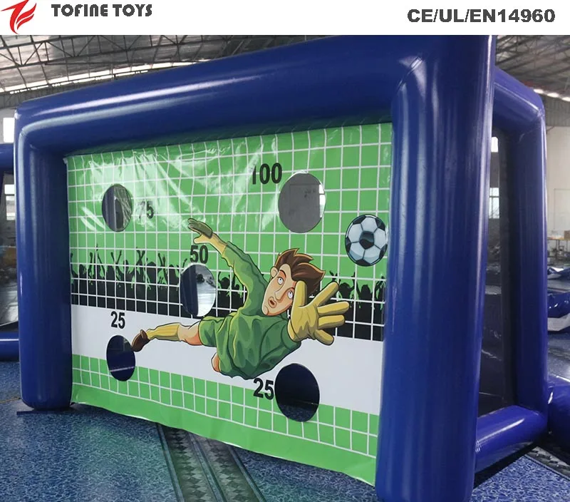 2018 inflatable football soccer target shootout goal (2)