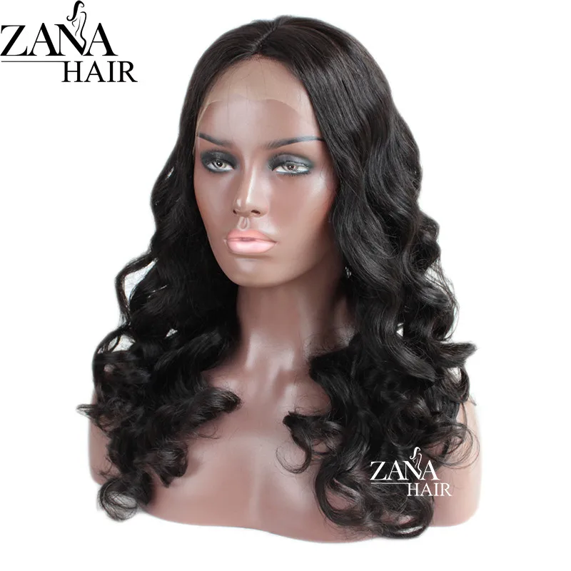 glueless full lace human hair wig