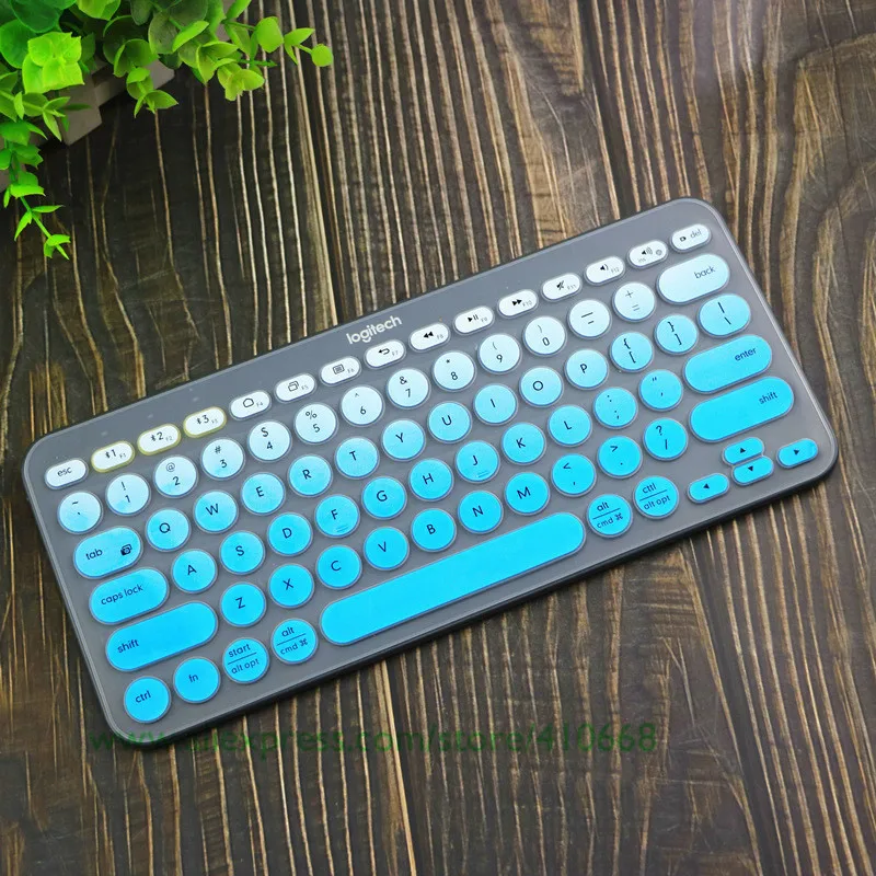 Мягкая силиконовая крышка клавиатуры защитная пленка для logitech K380 K 380 Bluetooth клавиатура мульти-устройство механическая защита кожи