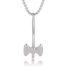 Скандинавский Викинг кулон с ручкой топор ожерелье серебряного