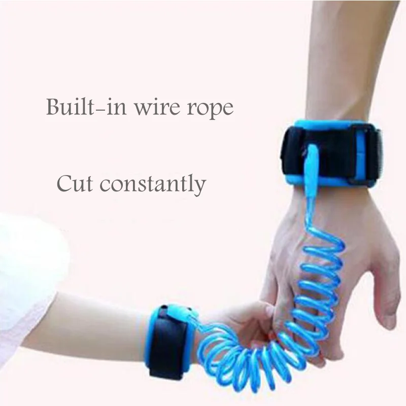 Child anti-lost traction rope travel sports safety protection child anti-missing bracelet anti-lost rope child safety protection