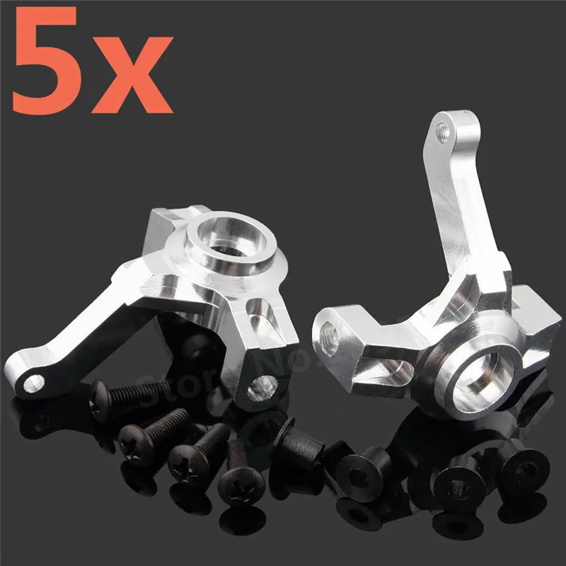 

5sets HSP Alum Steering Hub L/R 180002 (18004) For RC Car 1/10 Scale Models 94180 Rock Crawler Truck Upgraded Part PANGOLIN