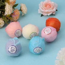 Органические бомбы для ванны Пузырьковые соли для ванны эфирное масло ручной работы спа снятие стресса