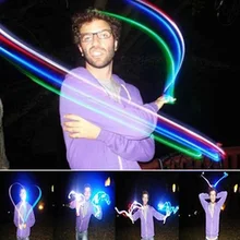 Новое поступление Led Dance 20 шт./лот флэш-напалечный светодиодный светильник лазерное кольцо для вечерние Новогодняя гирлянда, мигающая детская игрушка