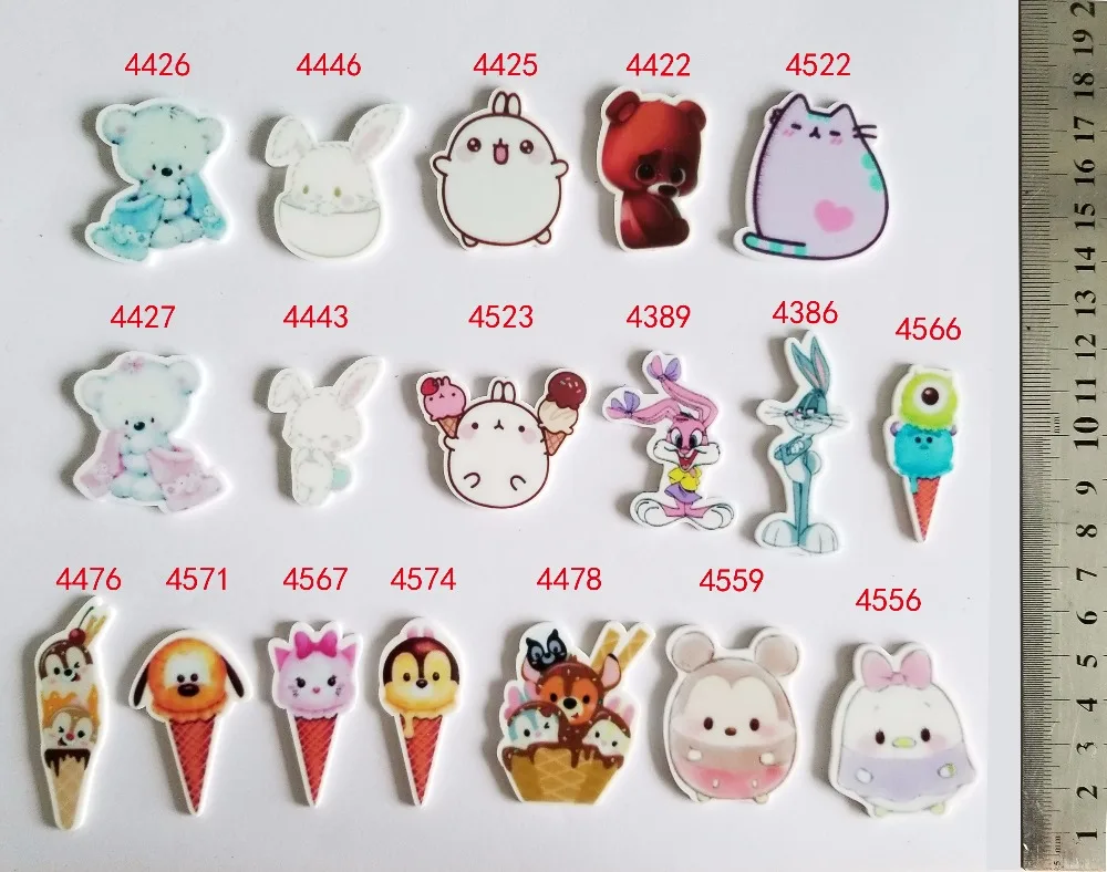

flatback planar resin diy decoration crafts 30 pieces pr4426