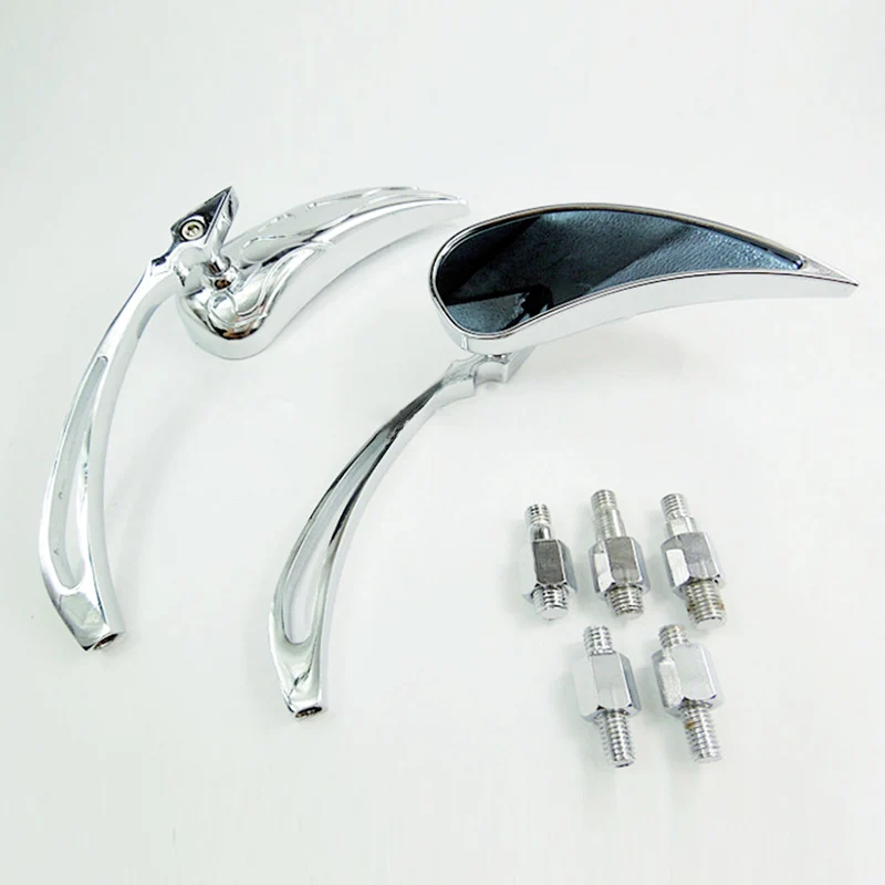 Nuoxintr Motorcycle Mirror Rear Mirrors For Yamaha Kawasaki Suzuki Honda Harley Aprilia Ducati BMW Street Sport Cruiser Chopper