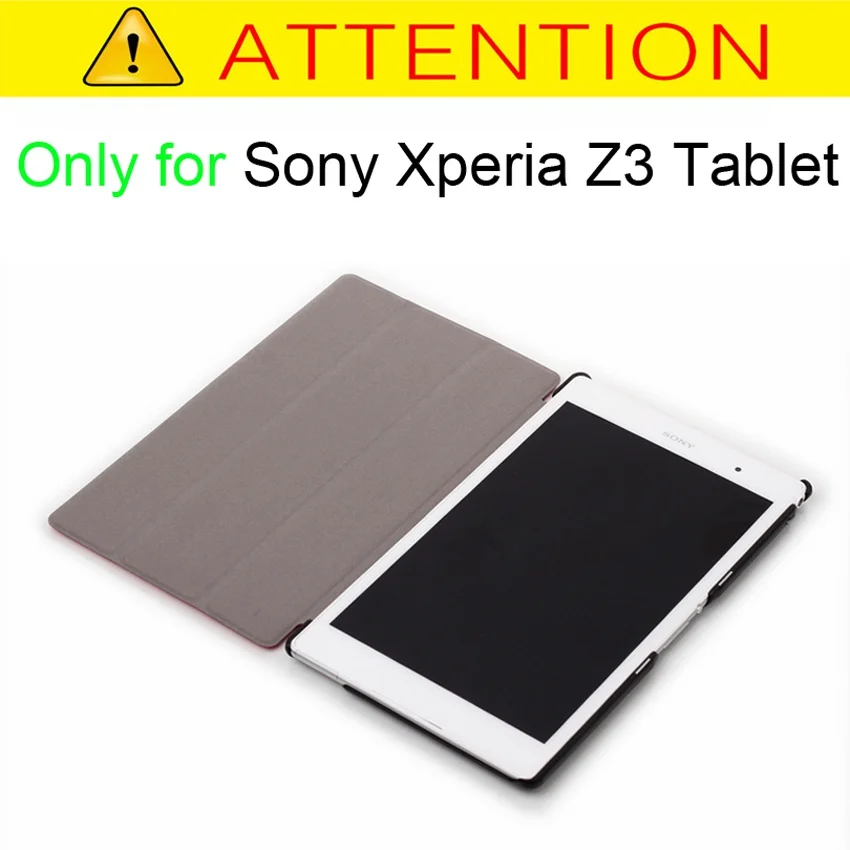 Магнитный чехол-книжка из искусственной кожи чехол для sony Xperia Z3 SGP621 8,0 дюймов планшет флип из искусственной кожи защитный чехол+ пленка+ ручка