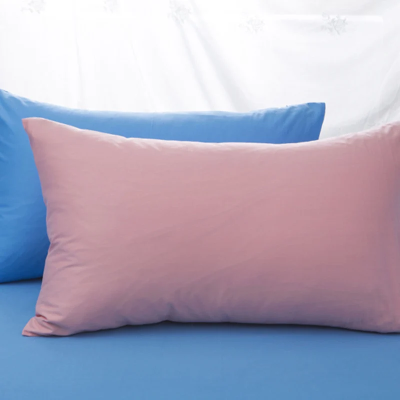 Хлопок, однотонный чехол для подушки, для дома, одна пара, диагональная печать, короткий стиль, чехол для подушки 48x74 см, 50*70 см, 50x75 см, 50*90 см - Цвет: JLM-CMCSZT-FO
