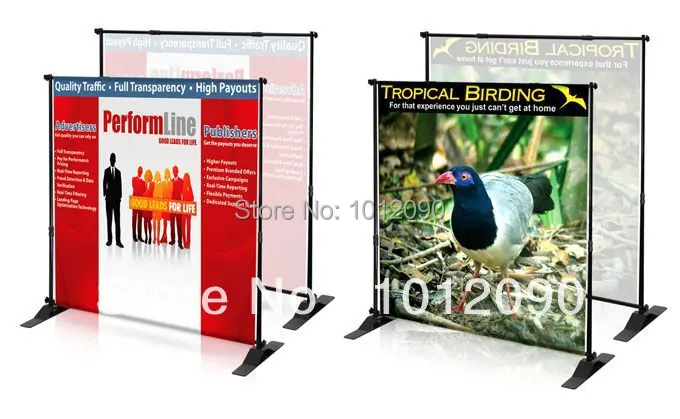 

Free Shipping Jumbo Banner Backdrop Display Adjustable height & width