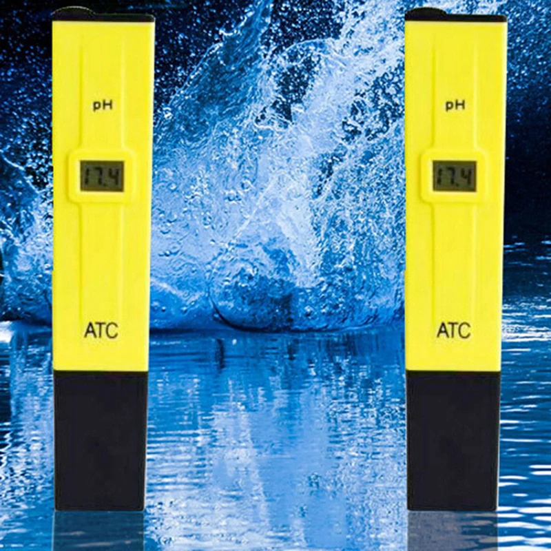 Portable LCD Digital PH Tester Pocket Pen Type PH Meter Analyzer