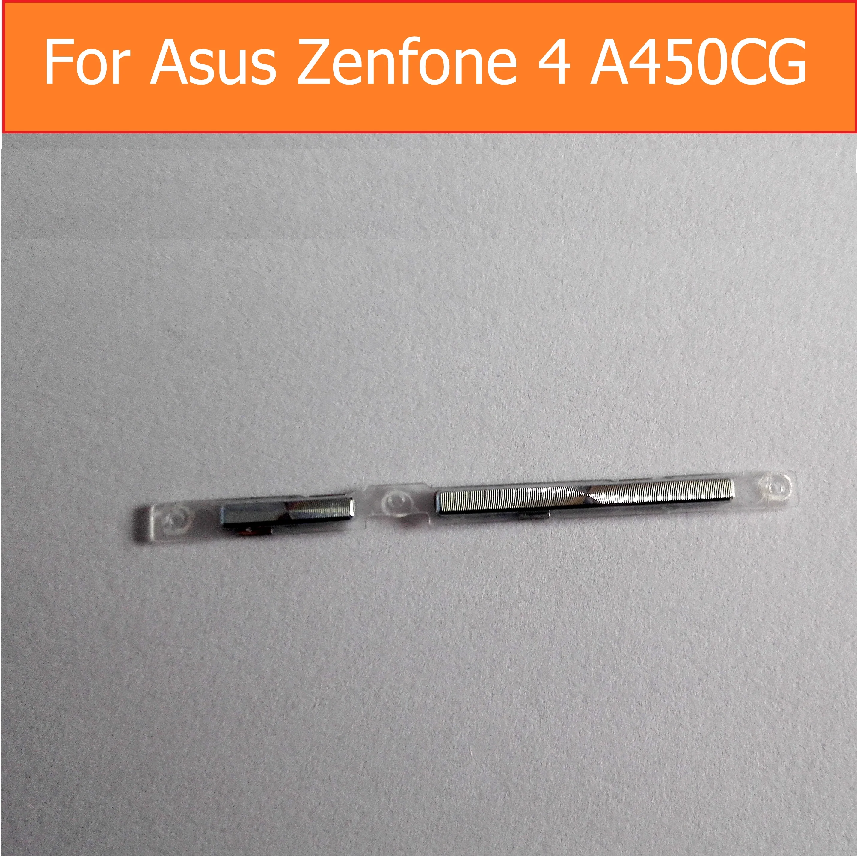 Оригинальная Кнопка питания для Asus zenfone 4 A450CG кнопка громкости zonfone A400CG