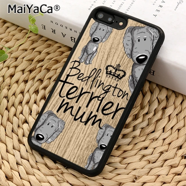 Чехол для телефона MaiYaCa Bedlington terrier с милой собакой iPhone 5 6 6s 7 8 plus 11 pro X XR XS max Samsung S7 edge