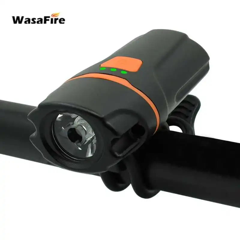 

WasaFire 2019 USB Rechargeable Bicycle Front Light 1000lumen Cycling Flashlight Waterproof Head Lamp luces bicicleta farol bike