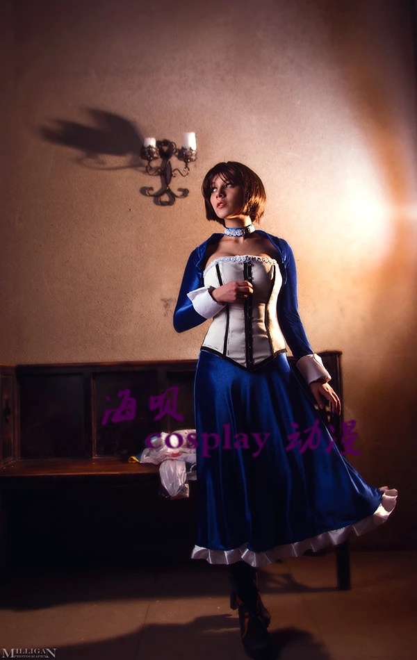 Bioshock Infinite Elizabeth Cosplay Kostum Top Hose Rock 11 Cosplay Costume Bioshock Infinite Elizabethelizabeth Costumes Aliexpress
