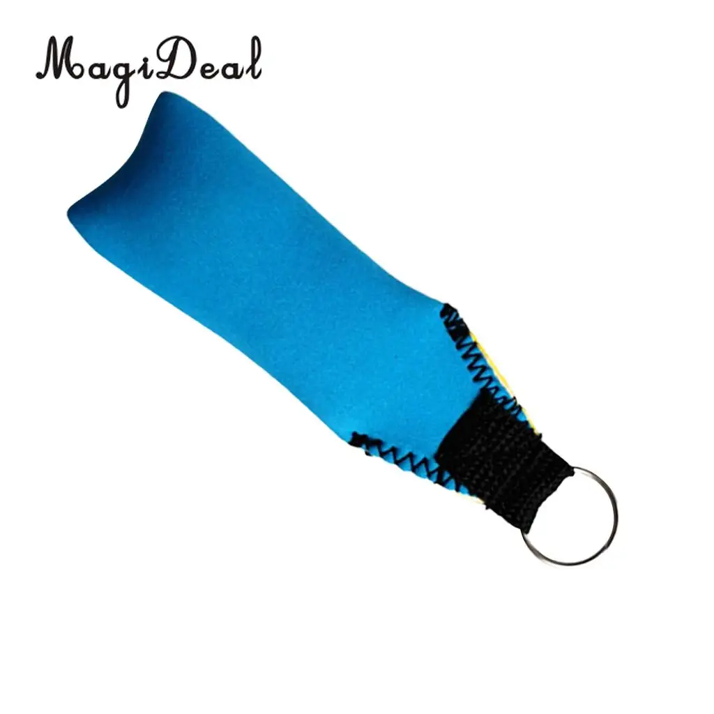 MagiDeal Yachting Sailing Boating Fishing Canoe Neoprene Floating Keyring Key Ring Water Sports Floatable Buoyant Key Float