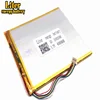 1.0MM 5pin connector 3.7 V 3493100 3595100 6000mah Rechargeable lipo battery li ion polymer lithium battery Tablet PC Battery ► Photo 3/3