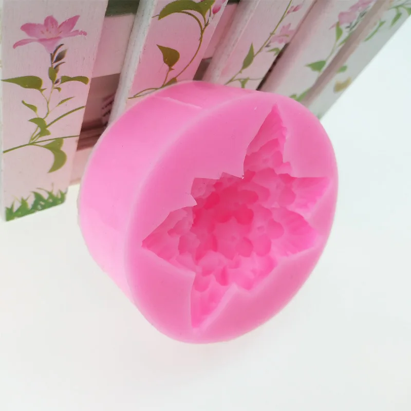 EPASUN силиконовая форма для мыла в форме цветка, помадка для украшения, сделай сам, смола для изготовления, форма для сахарного ремесла, Seifenform, ручной работы, инструмент для рукоделия