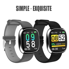 Смарт-часы Фитнес браслет монитор сердечного ритма IP67 Водонепроницаемый Цвет Экран Спорт трекер часы измерять кровяное давление для IOS и Android