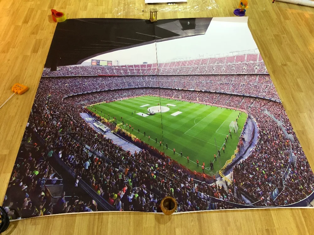 Bacaz Barcelona Stadion Sepak Bola Olahraga 3d Mural Dinding Wallpaper Untuk Dinding Ruang Tamu 3d Foto Mural Sepak Bola 3d Dinding Mural Stiker Wallpaper For Walls 3d 3d Wallpaperwallpaper For Walls Aliexpress