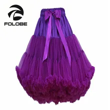 FOLOBE Stock Purple Dancewear Party Prom Tutu font b Skirts b font Ball Gown Tulle font
