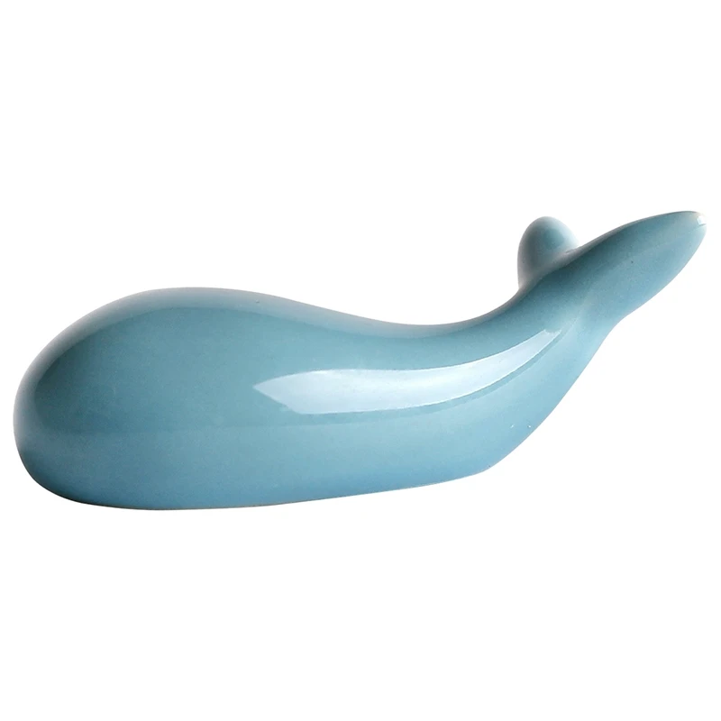 

Chinese Style Lucky Whale Ceramic Chopsticks Holder Chopsticks Home Hotel Ceramics Cute Kitchen Tableware