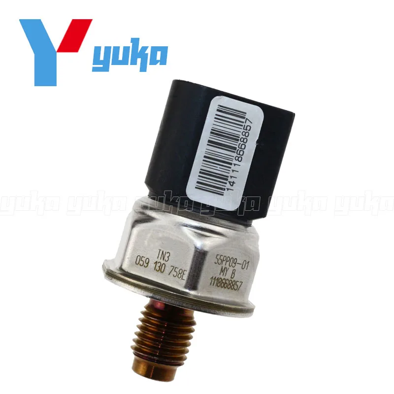 Original Diesel Fuel Rail Pressure Sensor Drucksensor 059130758E 55PP09