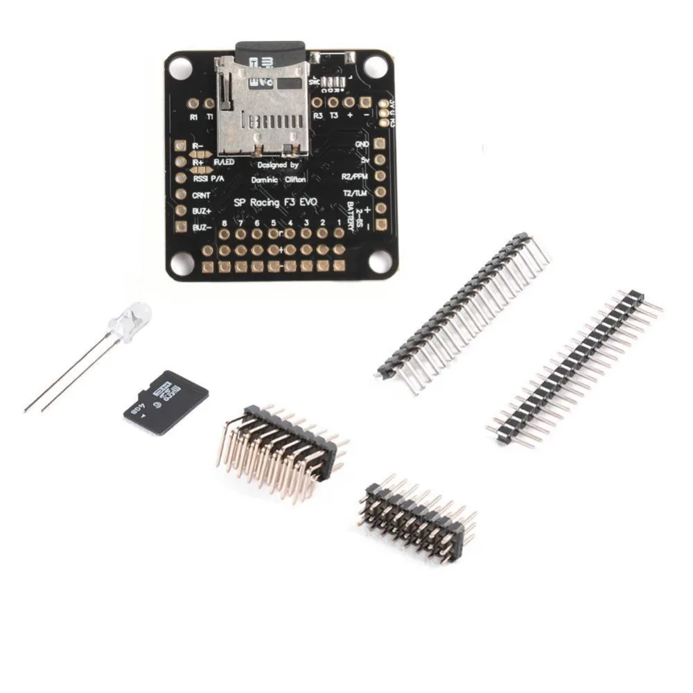 

SP Racing F3 EVO Flight Controller FPV with 4GB Memory Card for Racing Drone