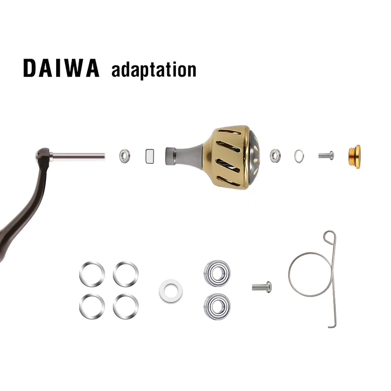 SANLIKE новая Рыболовная катушка ручка для SHIMANO A и DAIWA S Тип спиннинговая рыболовная ручка для катушки