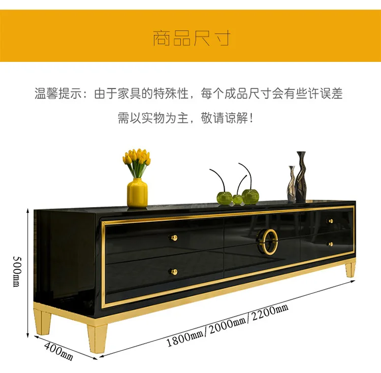Natural glass Stainless steel Coffee Table Living Room Home Furniture minimalist modern rectangle mesas de centro table basse
