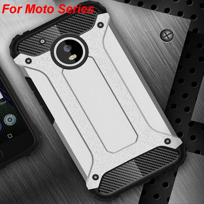 Strong Hybrid Tough Shockproof Armor Back Case Cover for Motorola G5 Plus G4 Play G3 Moto MZ ForceZ PlayZ Hard Rugged Fundas (14)