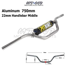 Титановый цветной 7/" 22 мм руль для мотоцикла среднего размера 750 мм алюминиевый руль для китайского производства Dirt Pit Bike ATV Quad